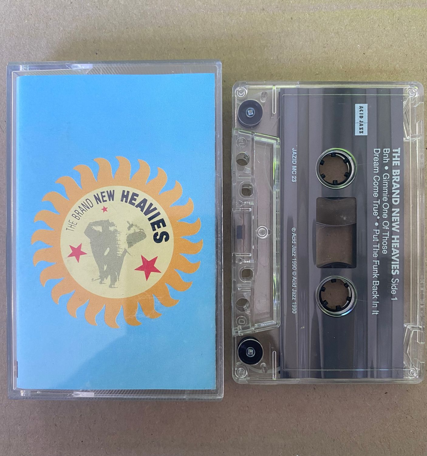 The Brand New Heavies – The Brand New Heavies (Cassette)
