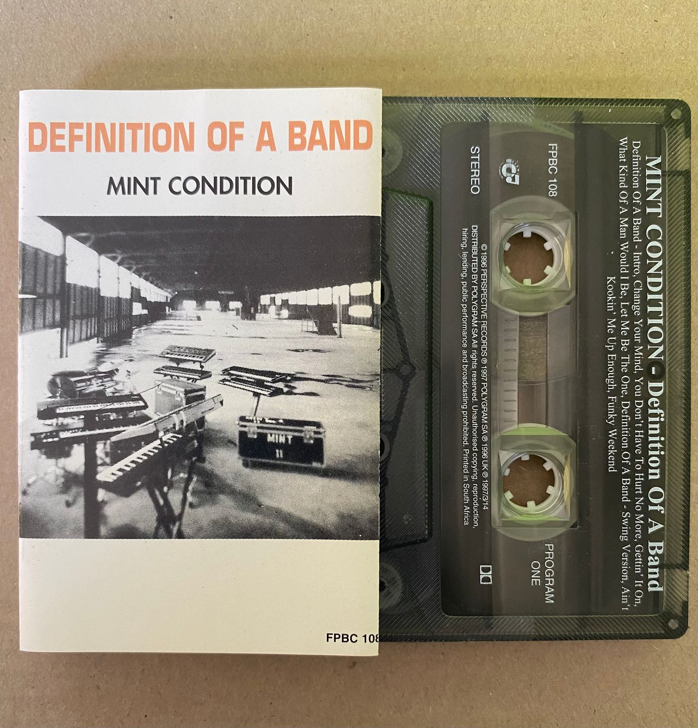 Mint Condition – Definition Of A Band (Cassette)
