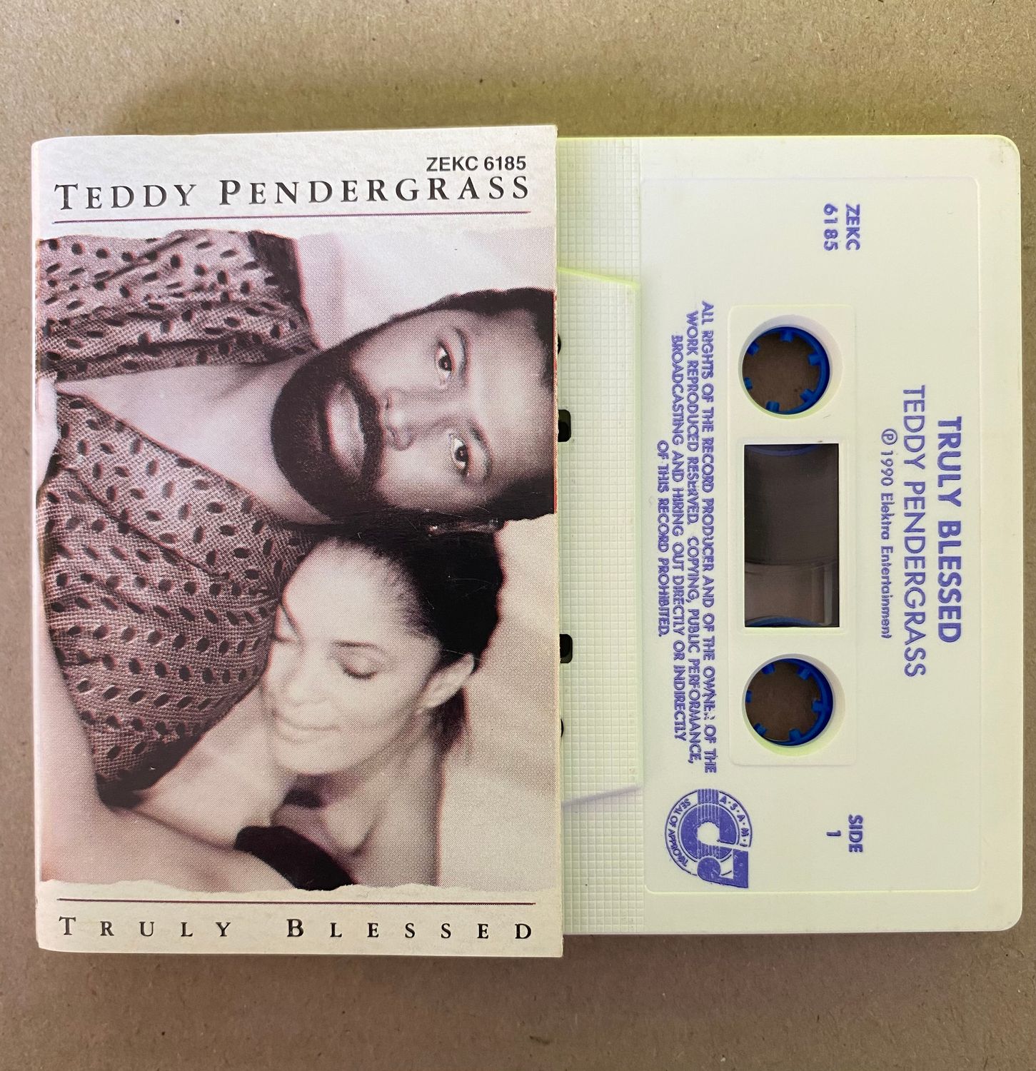 Teddy Pendergrass – Truly Blessed (Cassette)