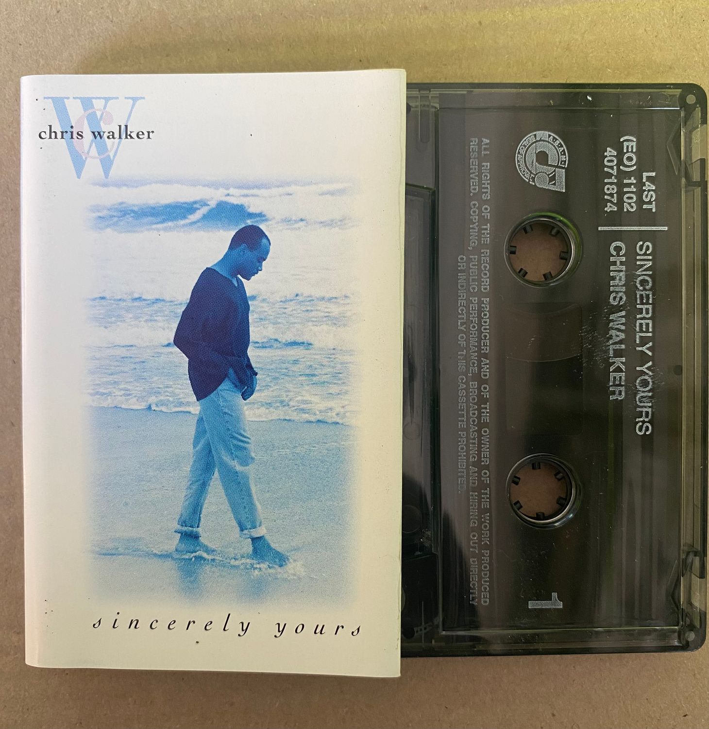 Chris Walker – Sincerely Yours (Cassette)