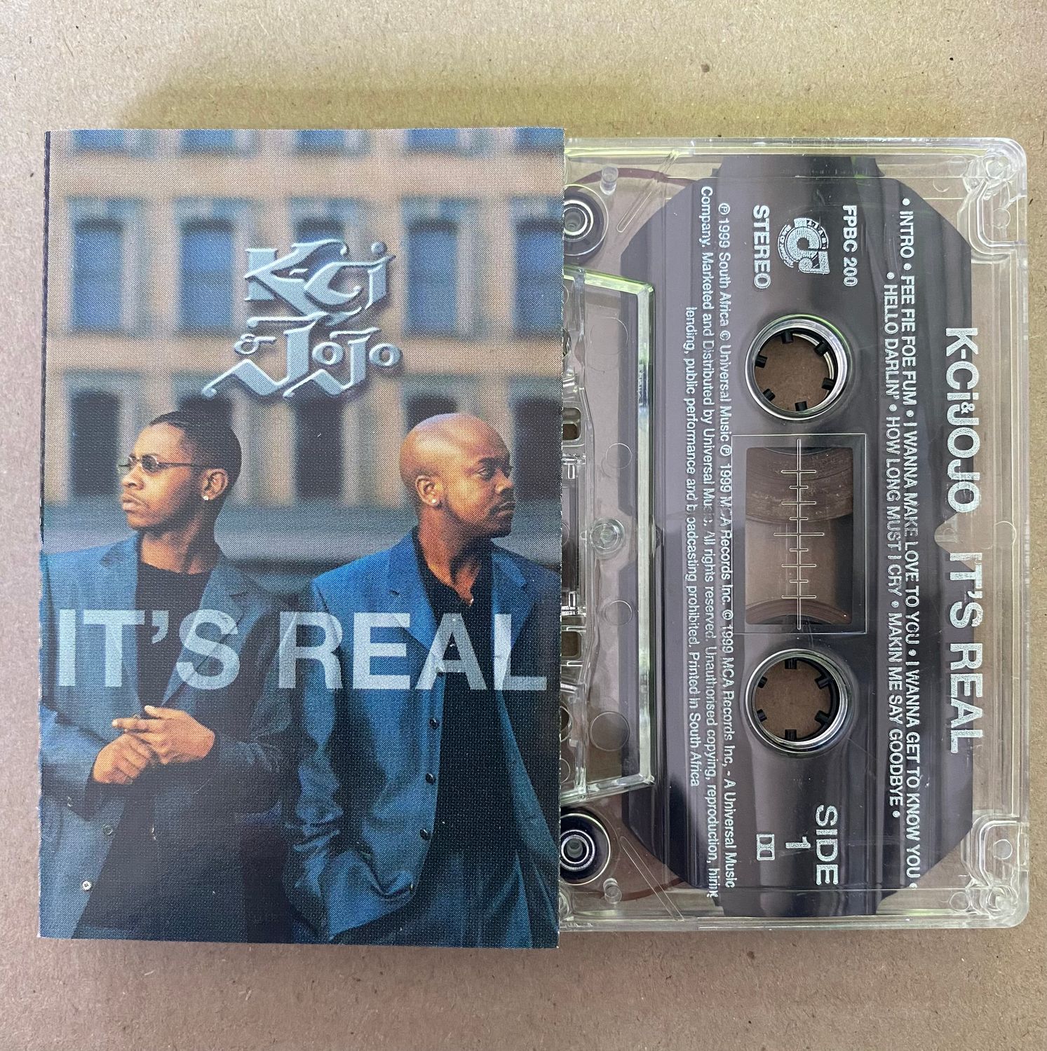 K-Ci &amp; JoJo – It&#39;s Real (Cassette)