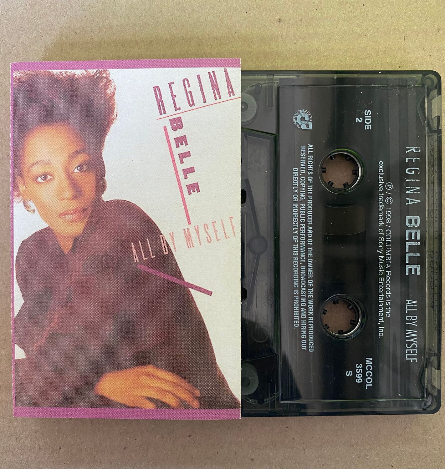 Regina Belle – All By Myself (Cassette)