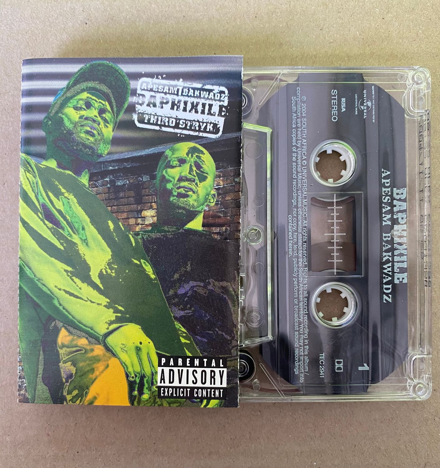 Baphixile – Apesam Bakwadz: Third Stryk (Cassette)
