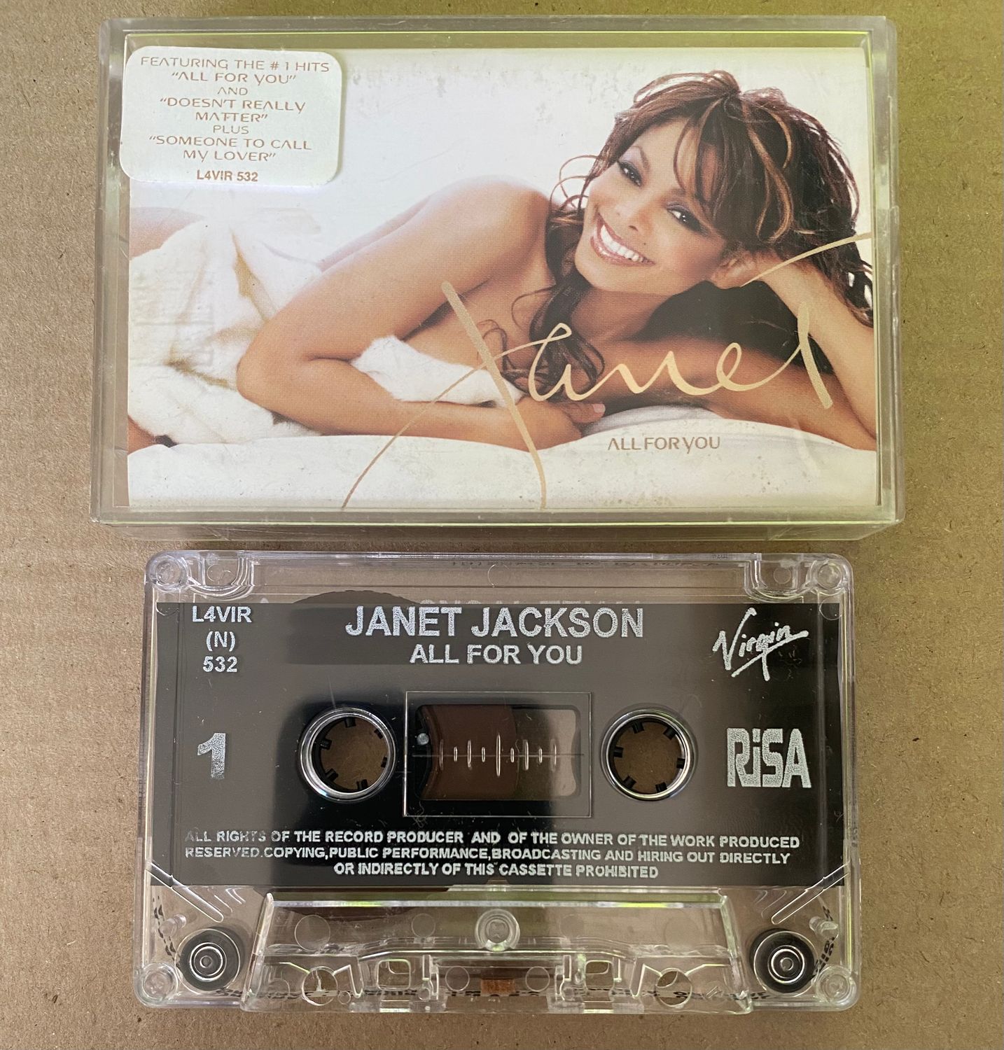 Janet Jackson – All For You (Cassette)