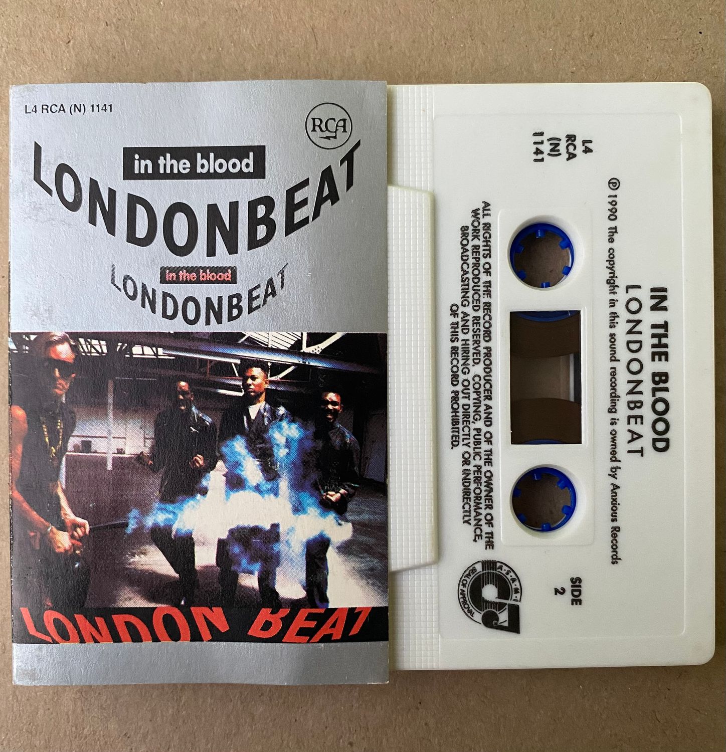 Londonbeat – In The Blood (Cassette)