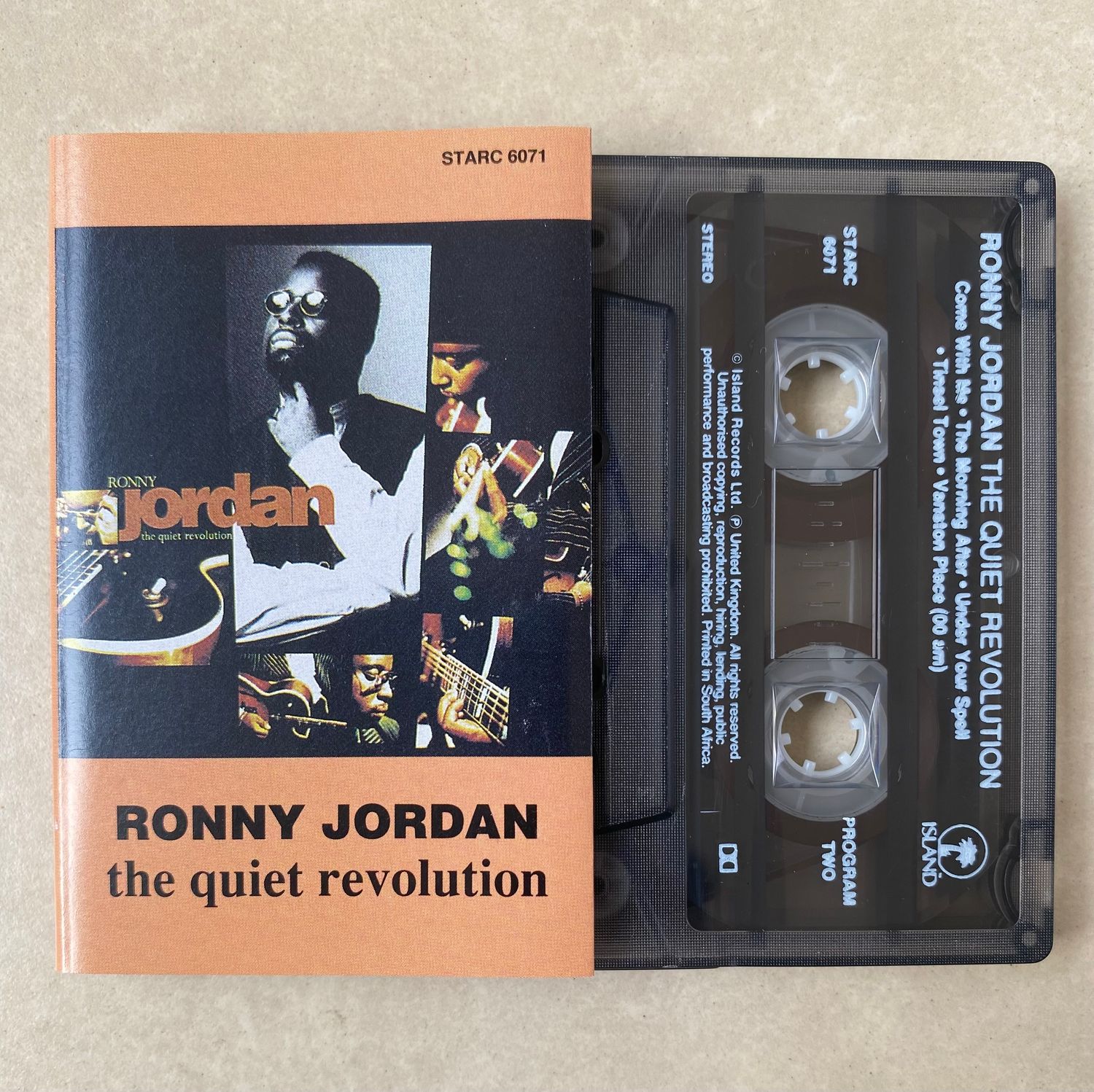 Ronny Jordan – The Quiet Revolution (Cassette)