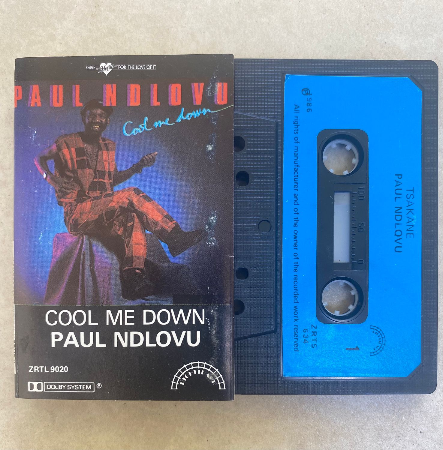 Paul Ndlovu – Cool Me Down (Cassette)