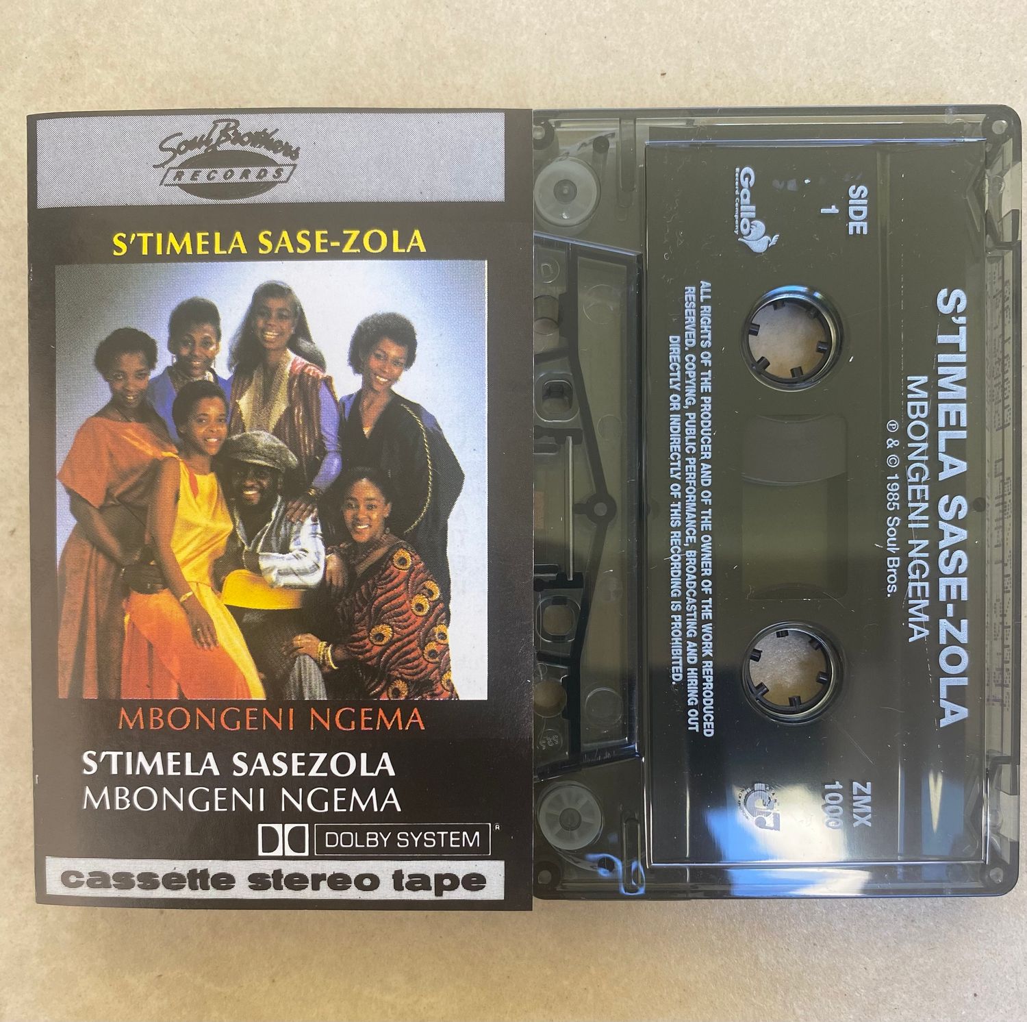 Bongeni Ngema – S’timela Sase-Zola (Cassette)