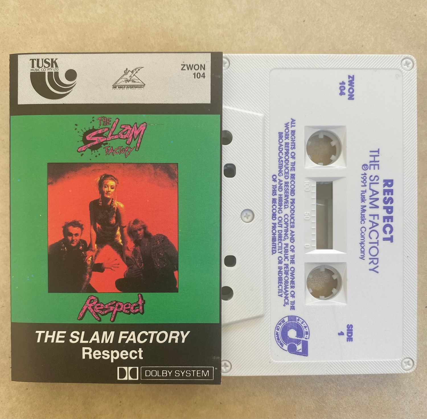 The Slam Factory – Respect (Cassette)