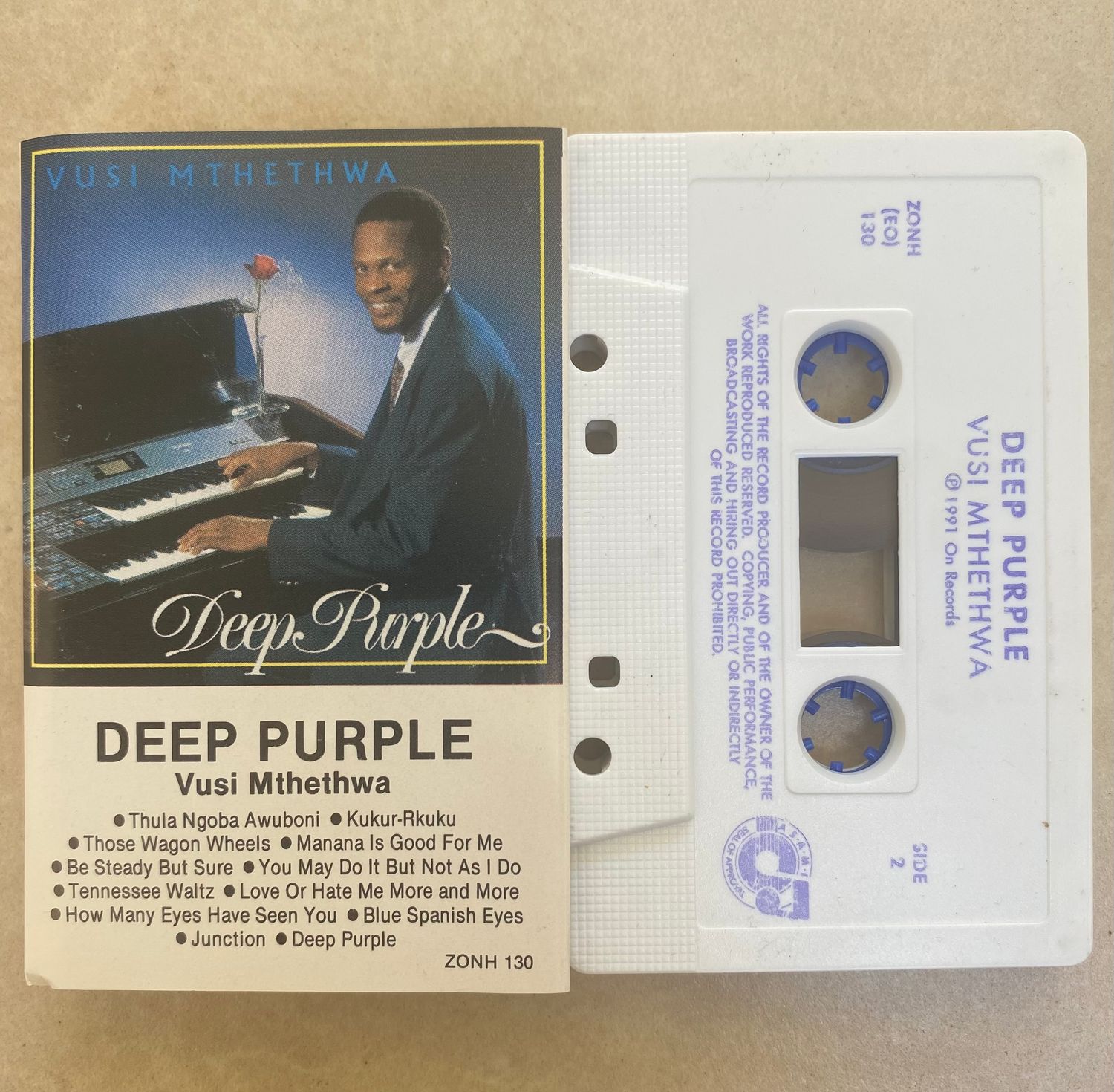 Vusi Mthethwa - Deep Purple (Cassette)