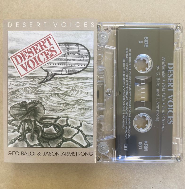 Gito Baloi &amp; Jason Armstrong - Desert Voices (Cassette)