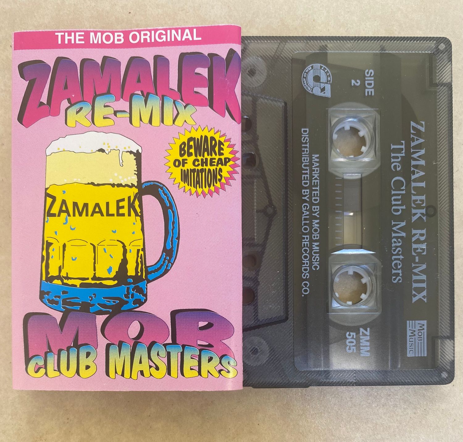 Mob Club Masters – Zamalek Re-Mix - Beware Of Cheap Imitations (Cassette)