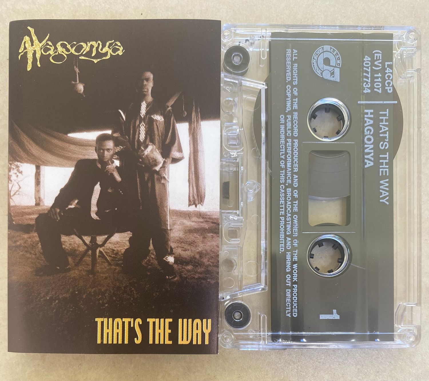 Hagonya - That&#39;s The Way (Cassette)