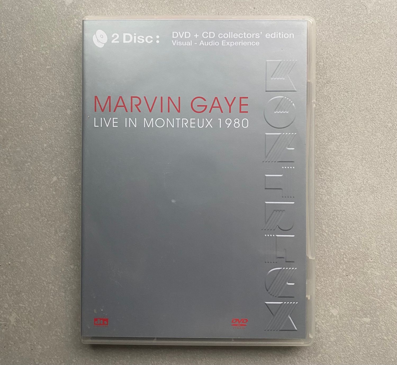 Marvin Gaye – Live In Montreux 1980 (CD + DVD)