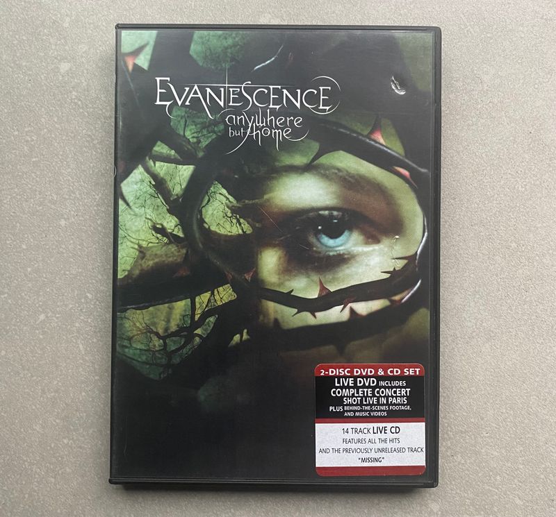 Evanescence – Anywhere But Home (CD + DVD)