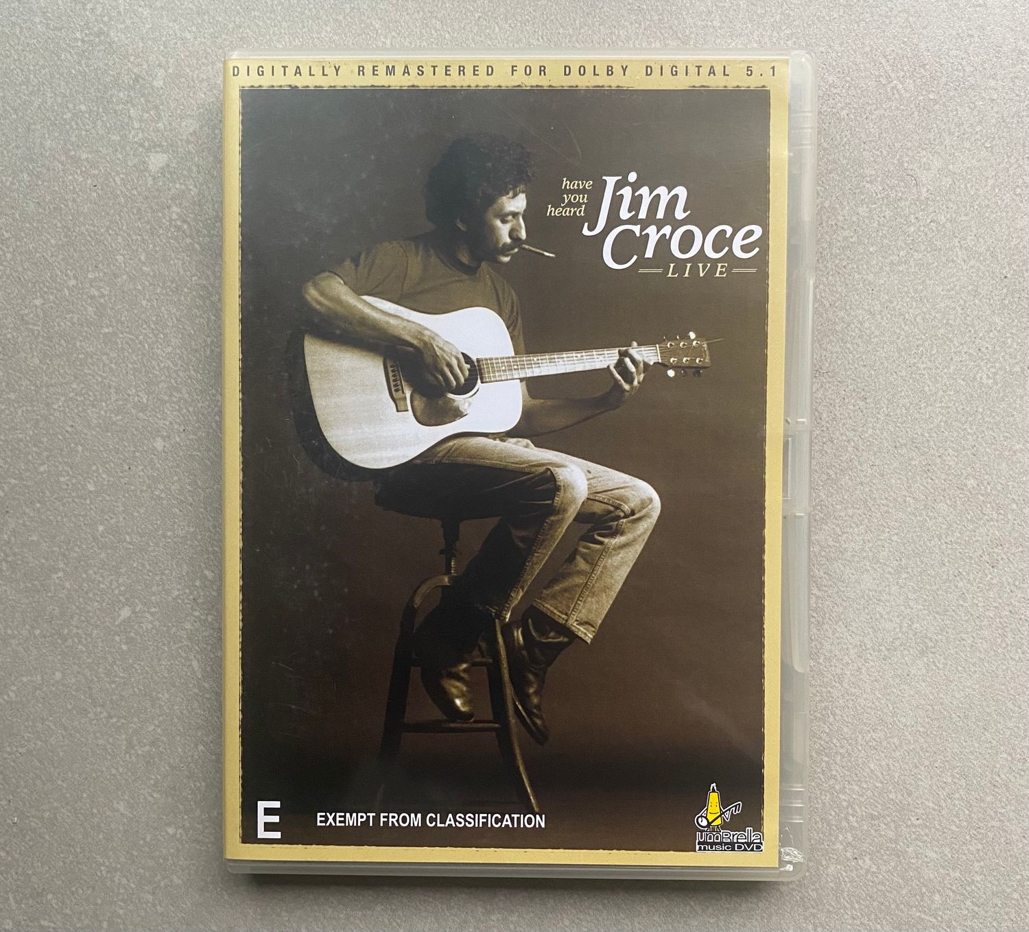Jim Croce – Live (Have You Heard) (DVD)
