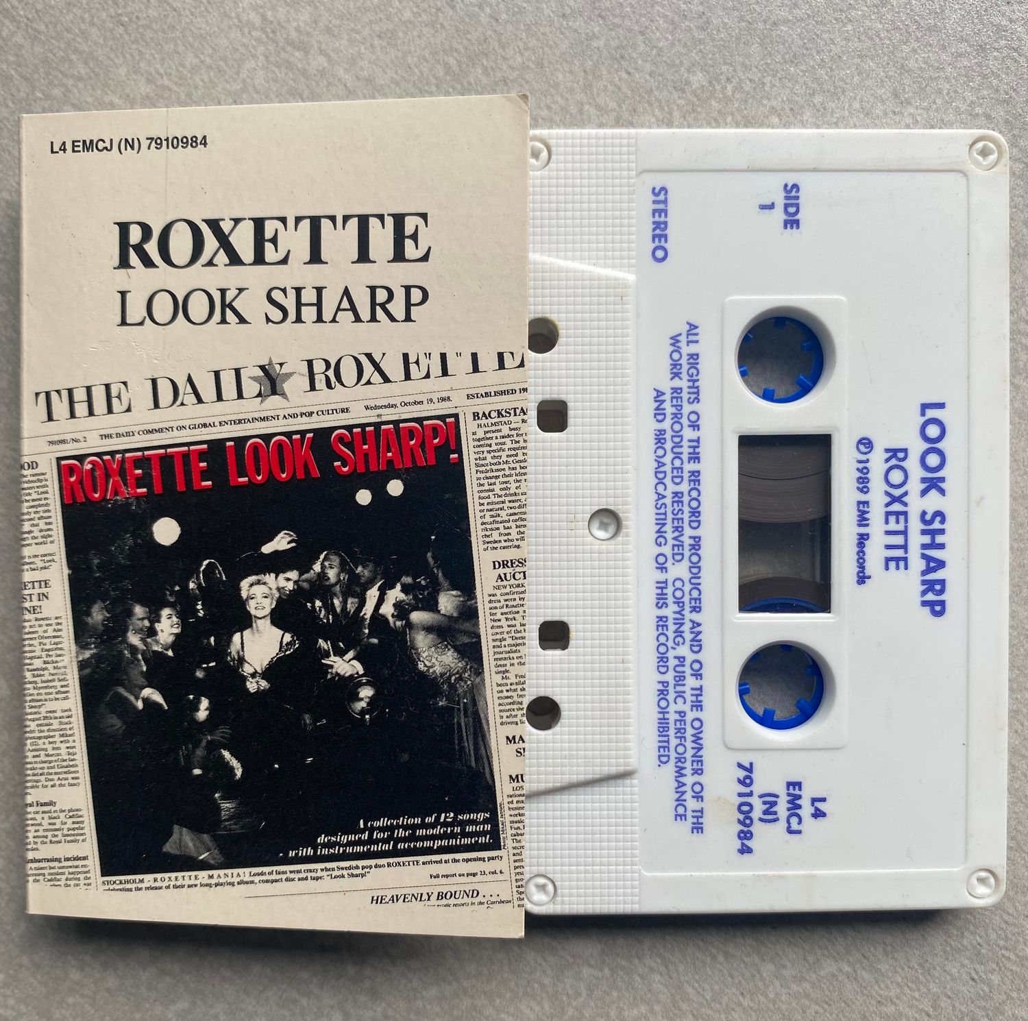 Roxette – Look Sharp! (Cassette)