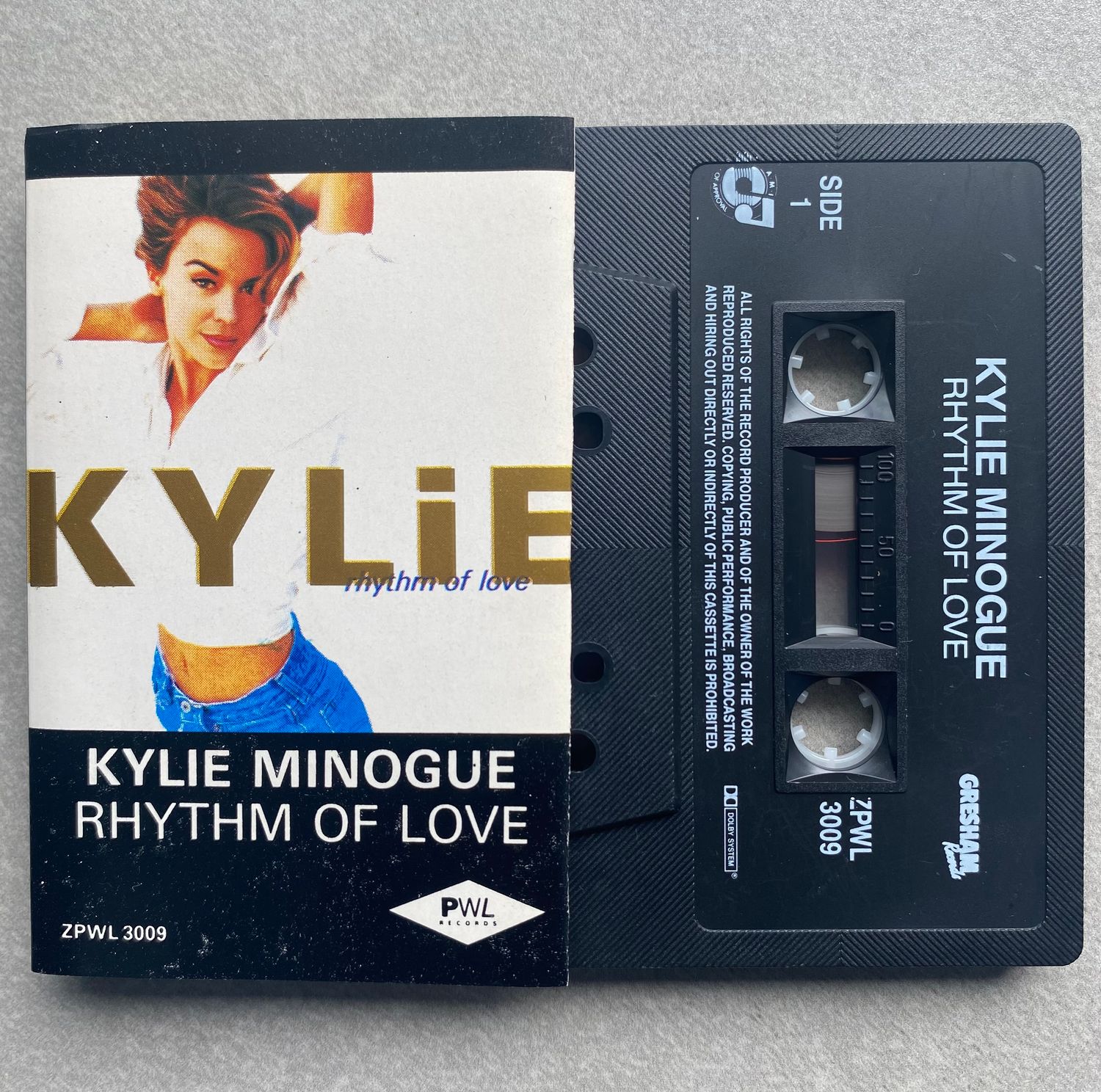 Kylie Minogue – Rhythm Of Love (Cassette)