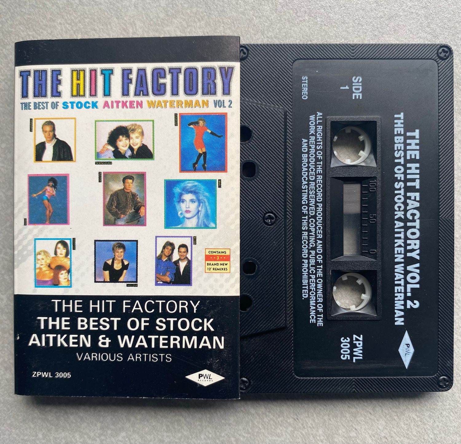 The Hit Factory - The Best Of Stock Aitken Waterman Vol. 2 (Cassette)