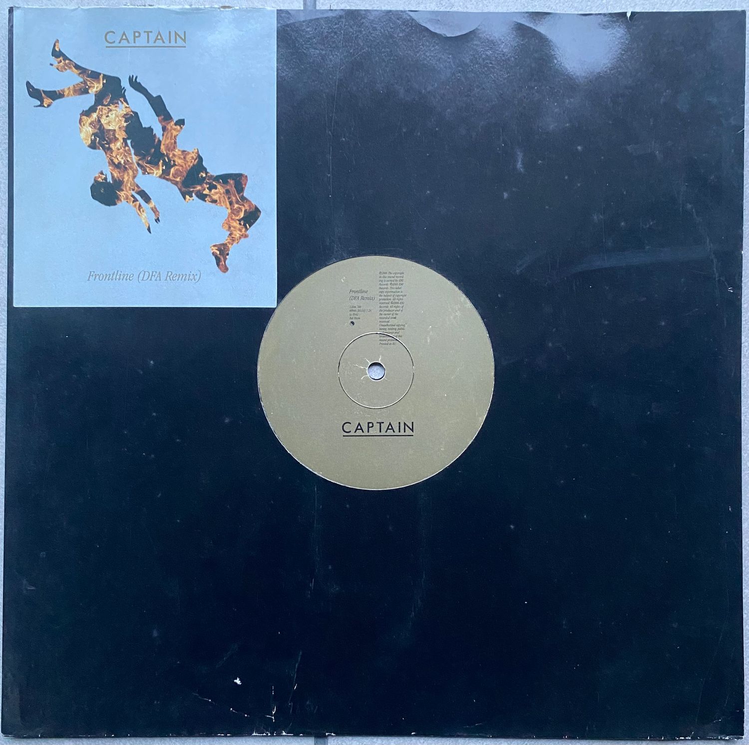 Captain – Frontline (DFA Remix) (Vinyl, 12&quot;, 45 RPM, Single Sided)