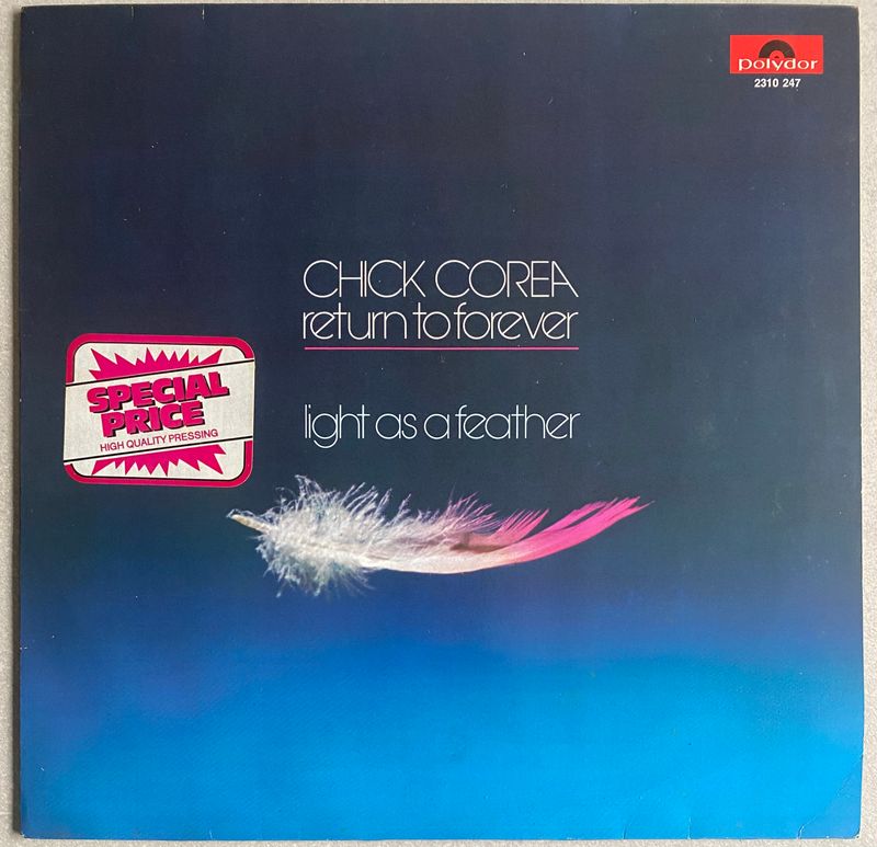 Chick Corea, Return To Forever – Light As A Feather (Vinyl)