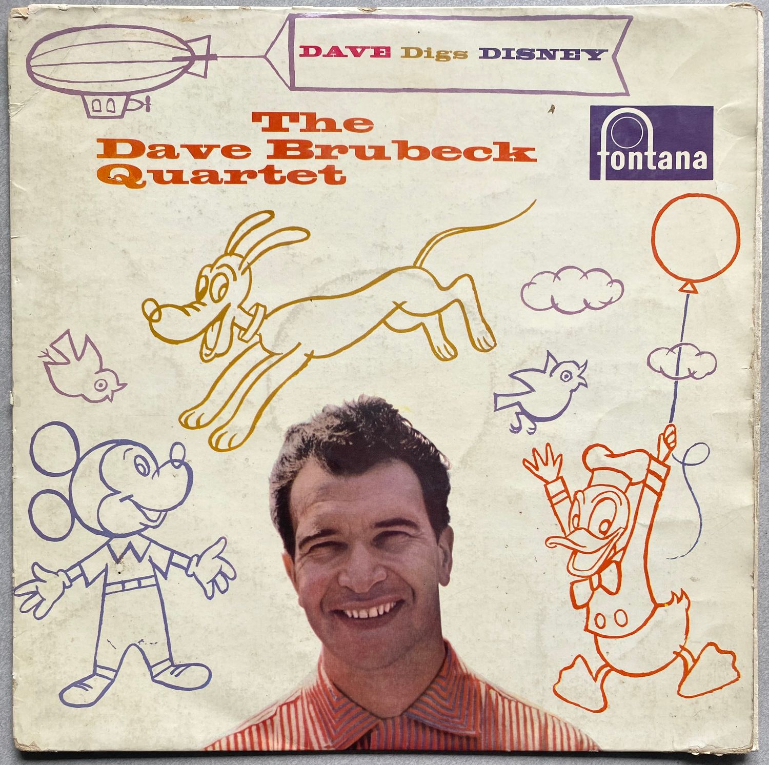 The Dave Brubeck Quartet – Dave Digs Disney (Vinyl)
