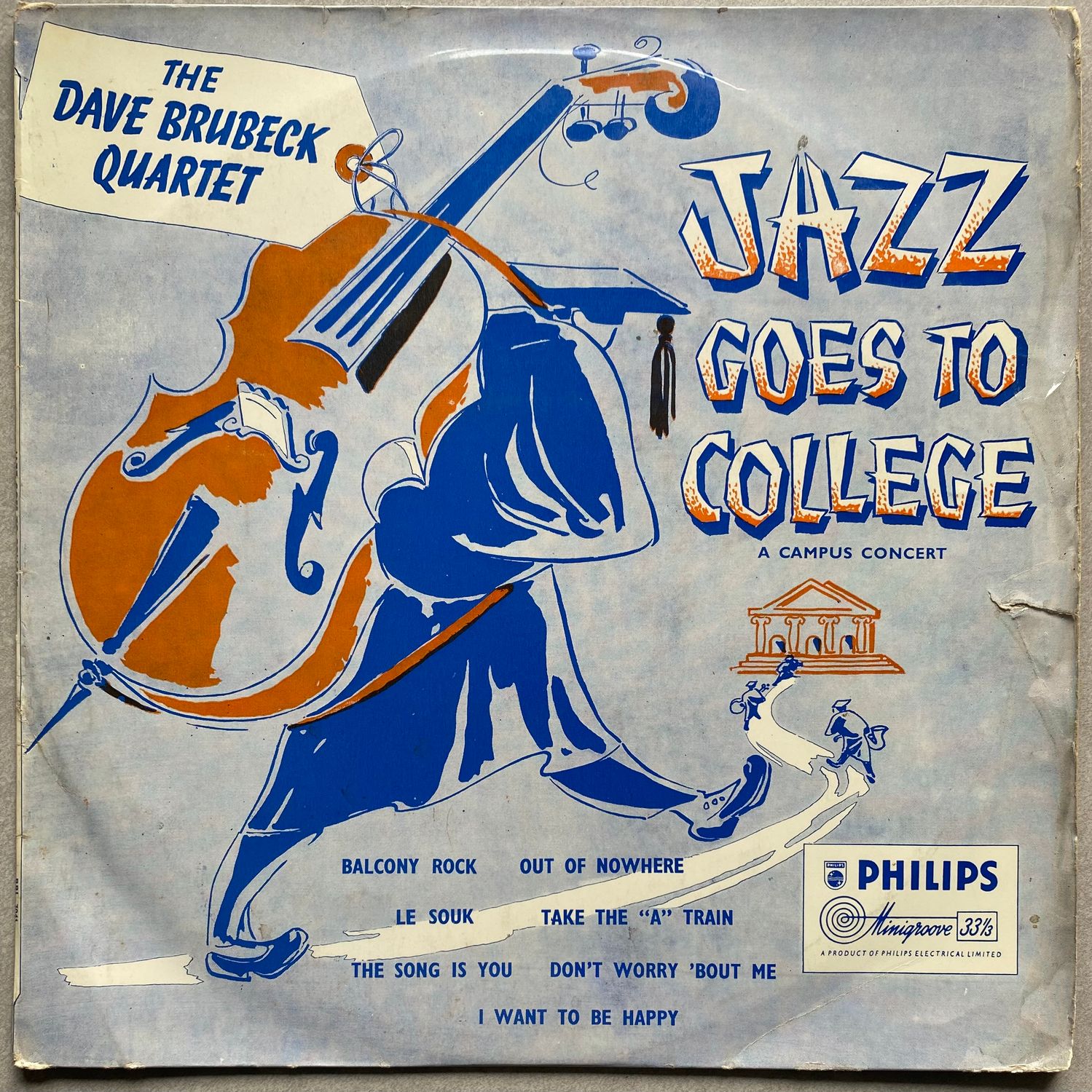 The Dave Brubeck Quartet – Jazz Goes To College (A Campus Concert) (Vinyl)