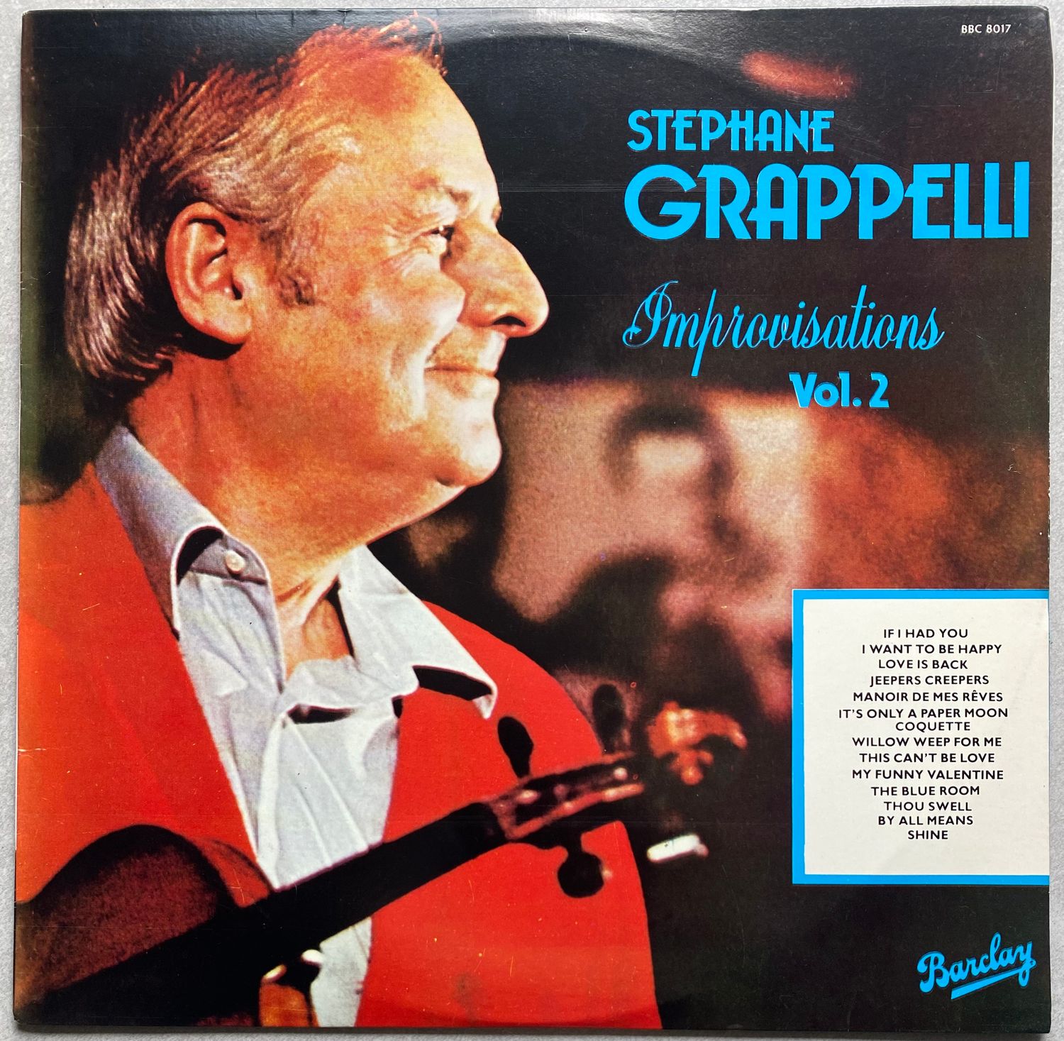 Stéphane Grappelli – &quot;Improvisations&quot; Vol. 2 (Vinyl)