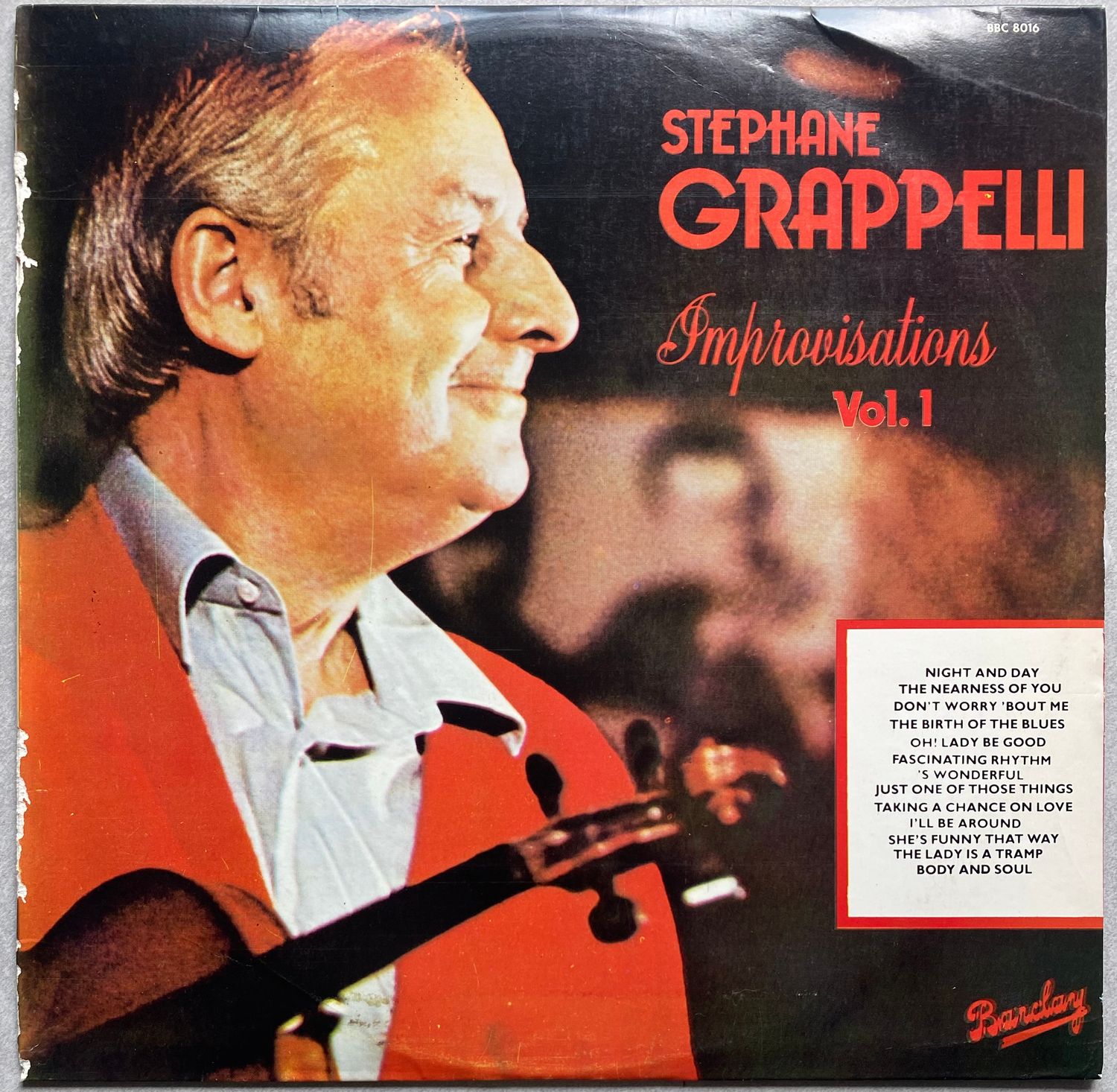 Stéphane Grappelli – Improvisations Vol. 1 (Vinyl)