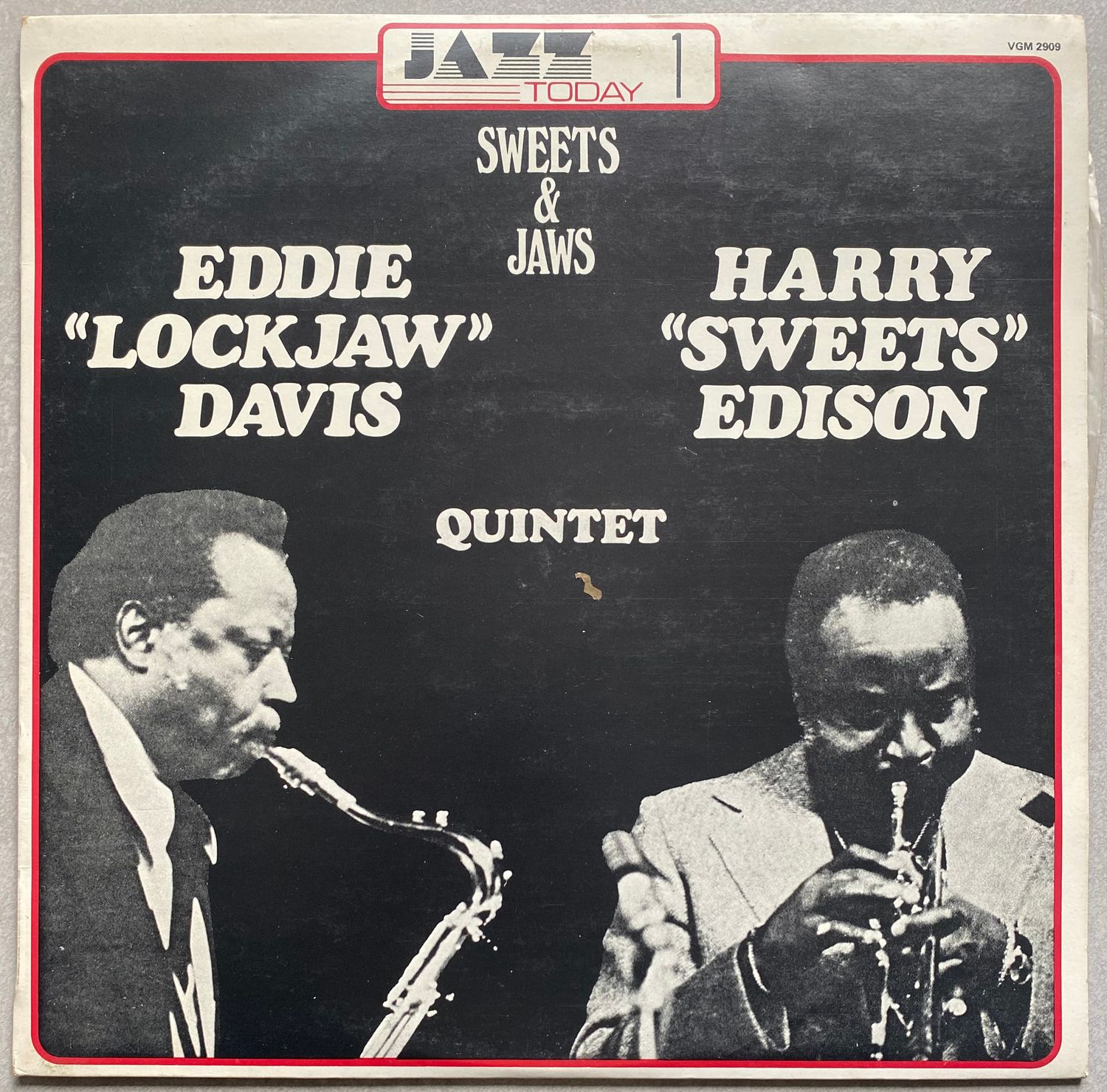 Eddie &quot;Lockjaw&quot; Davis / Harry &quot;Sweets&quot; Edison Quintet* – Sweets &amp; Jaws (Vinyl)