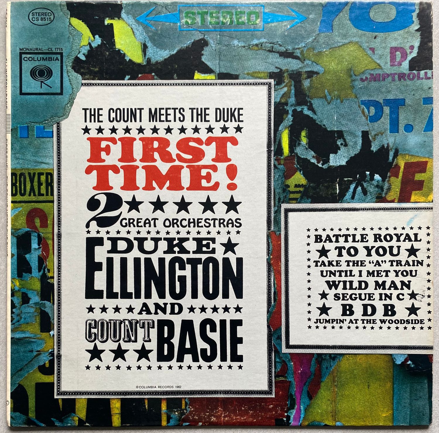 Duke Ellington &amp; Count Basie – First Time! The Count Meets The Duke (Vinyl)