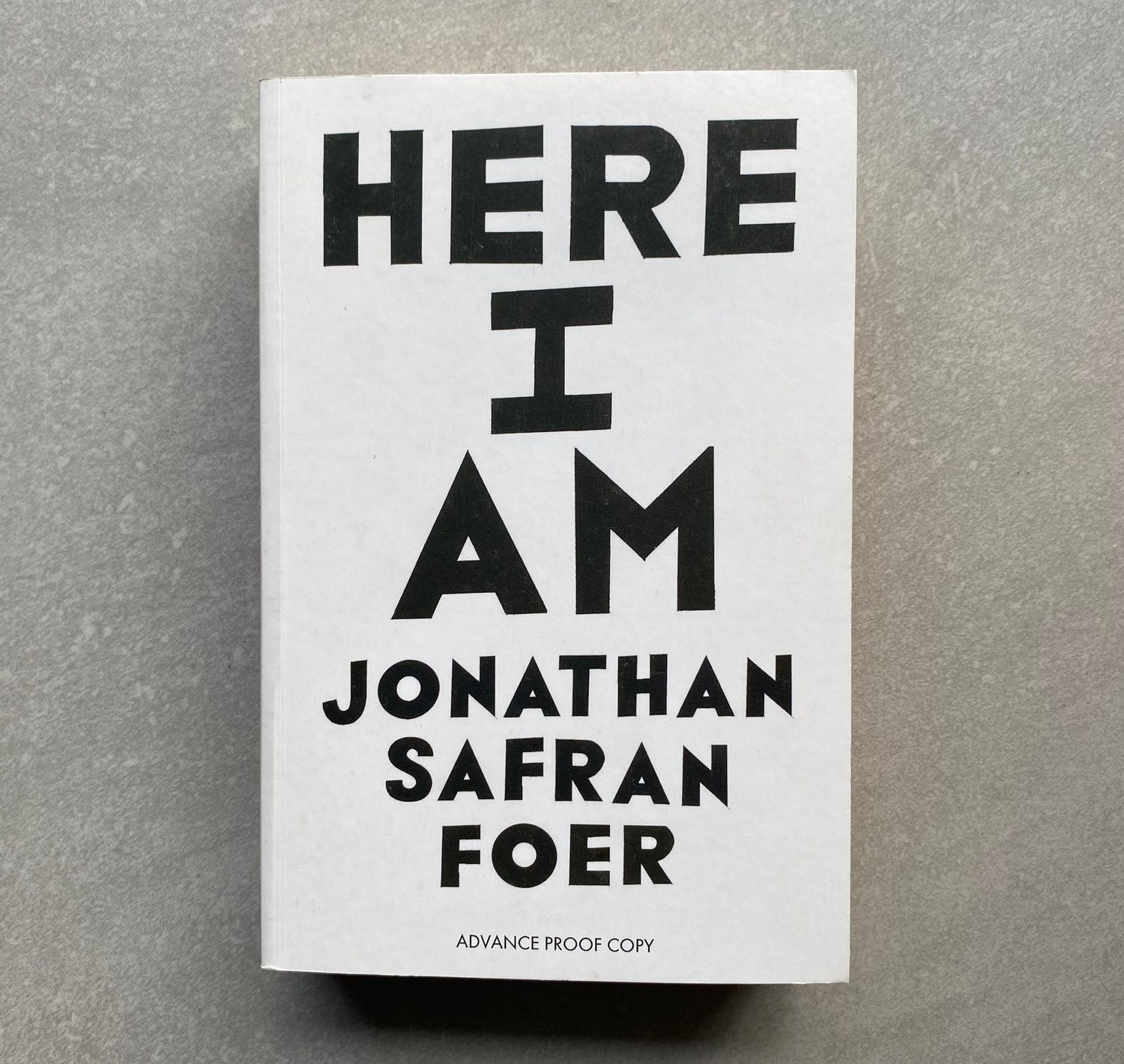 Here I Am - Jonathan Safran Foer (Books)