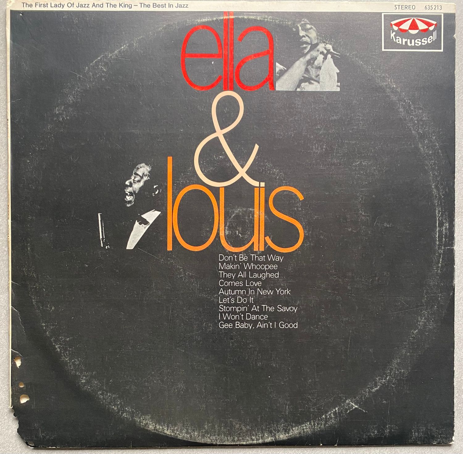 Ella Fitzgerald &amp; Louis Armstrong – Ella And Louis (Vinyl)