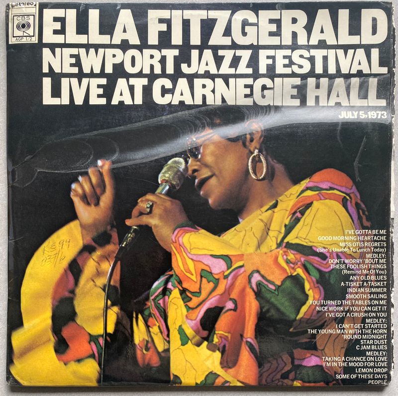Ella Fitzgerald – Newport Jazz Festival Live At Carnegie Hall, July 5, 1973 (2-LP Set) (Vinyl)