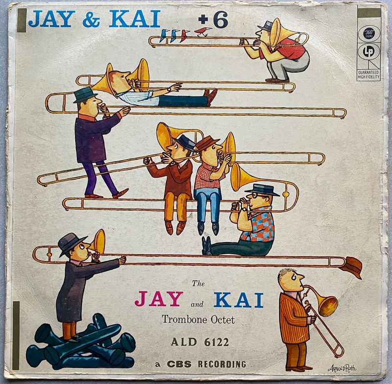 J.J. Johnson &amp; Kai Winding – Jay &amp; Kai + 6: The Jay And Kai Trombone Octet (Vinyl)