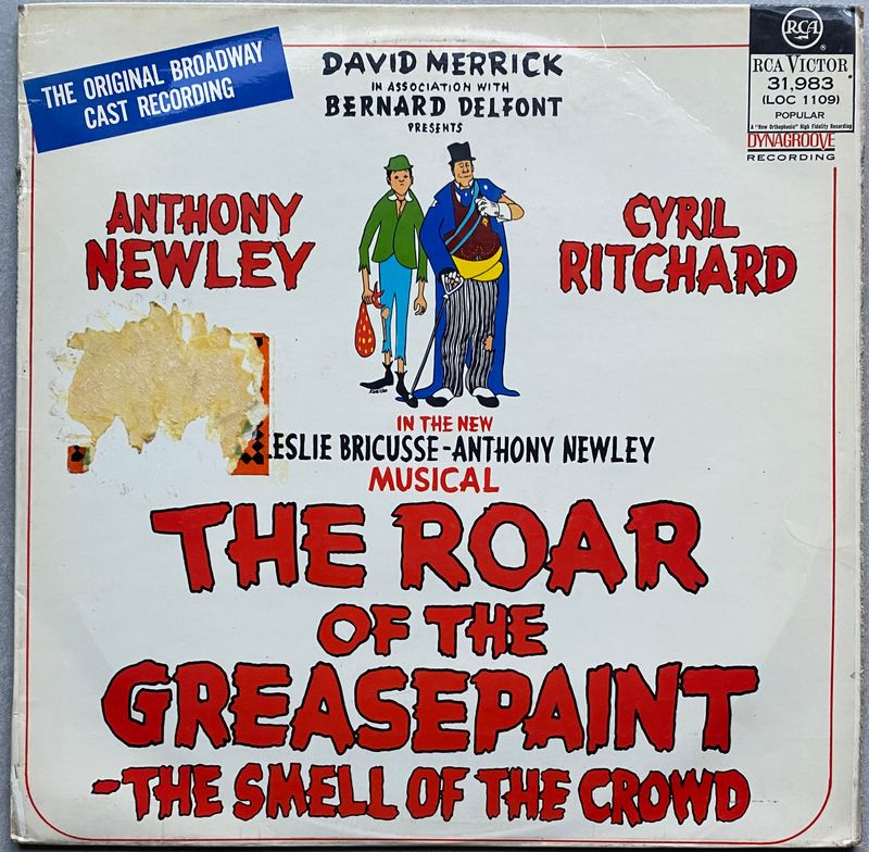 Anthony Newley, Cyril Ritchard – The Roar Of The Greasepaint - The Smell Of The Crowd (Vinyl)
