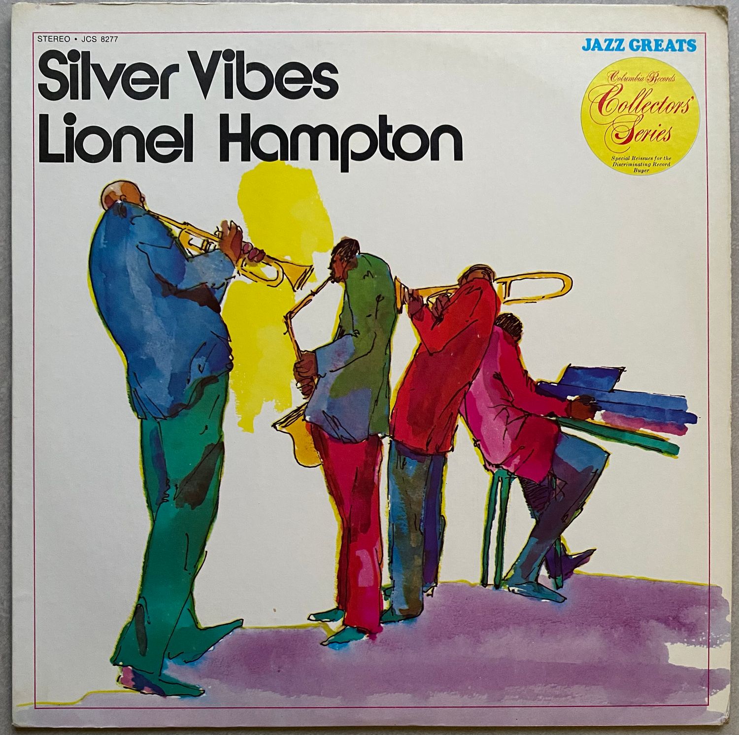 Lionel Hampton – Silver Vibes (With Trombones And Rhythm) (Vinyl)