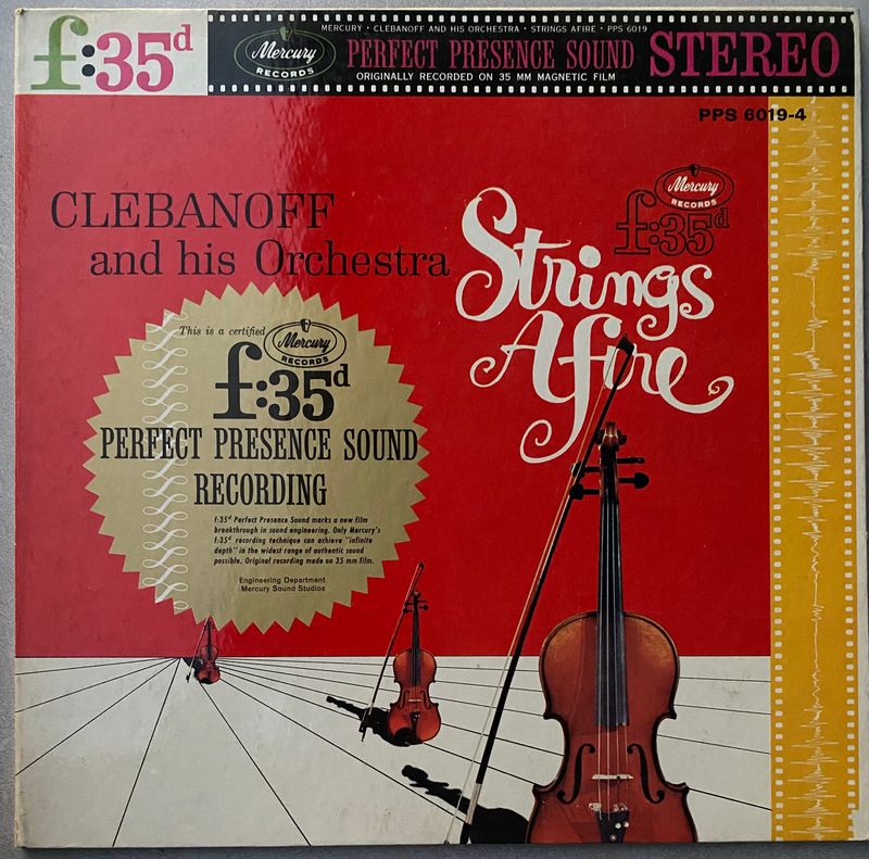 Clebanoff And His Orchestra – Strings Afire (Vinyl)