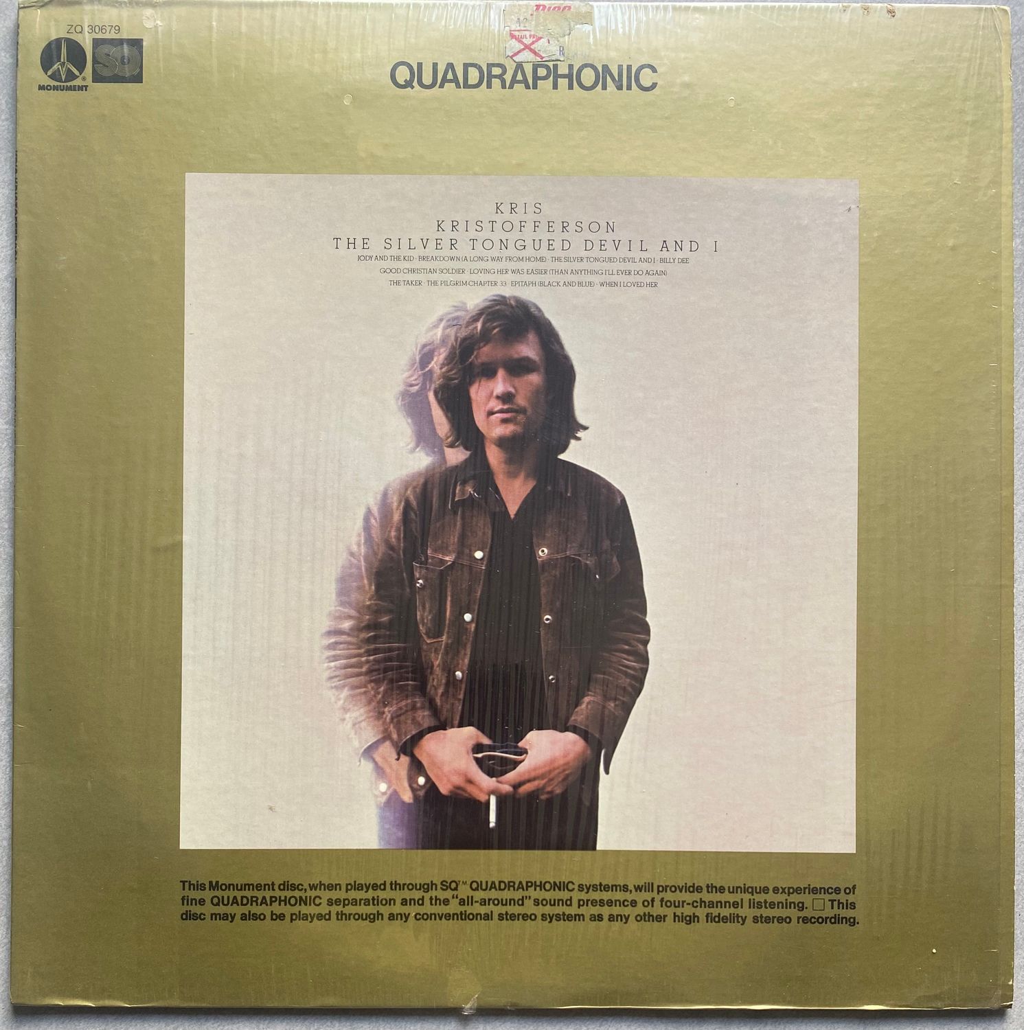 Kris Kristofferson – The Silver Tongued Devil And I (Vinyl)