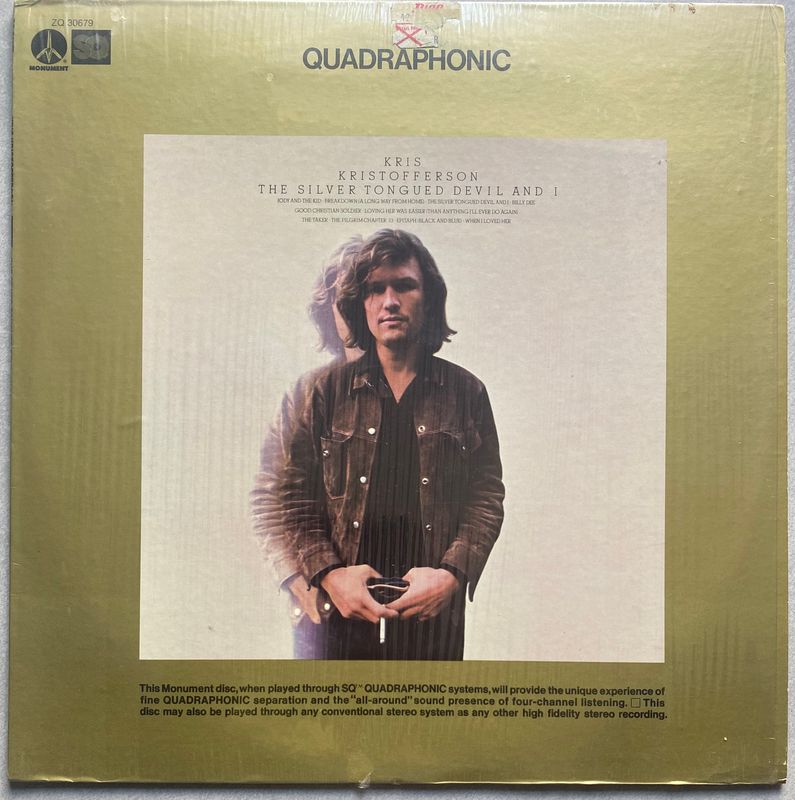 Kris Kristofferson – The Silver Tongued Devil And I (Vinyl)