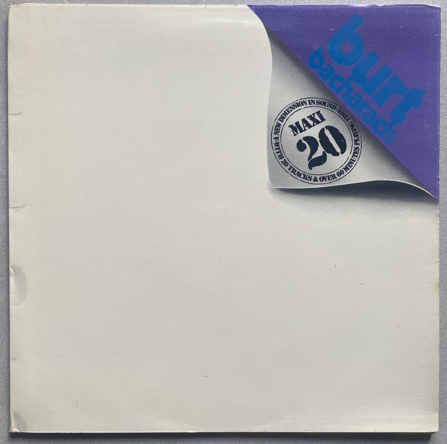 Burt Bacharach - Maxi 20 (Vinyl)