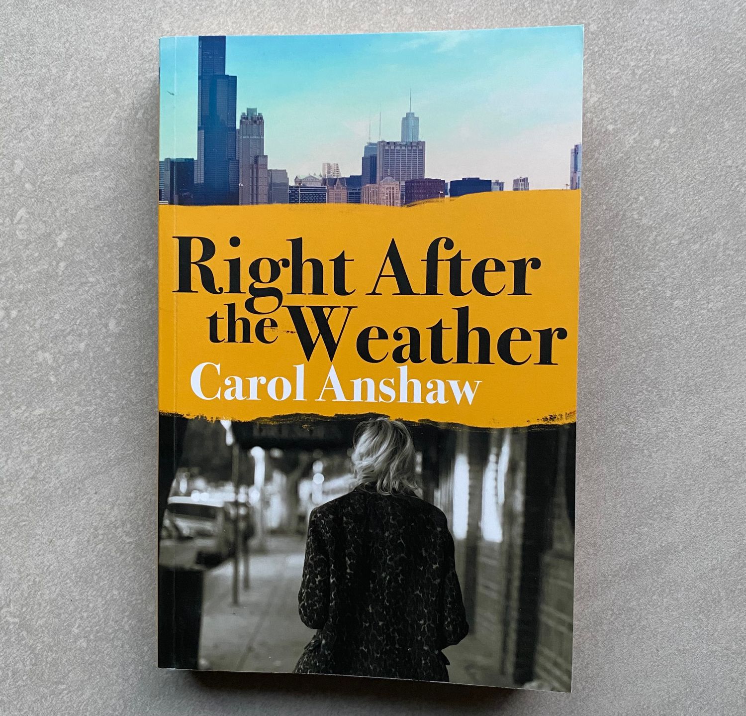Right After the Weather - Carol Anshaw (Book)