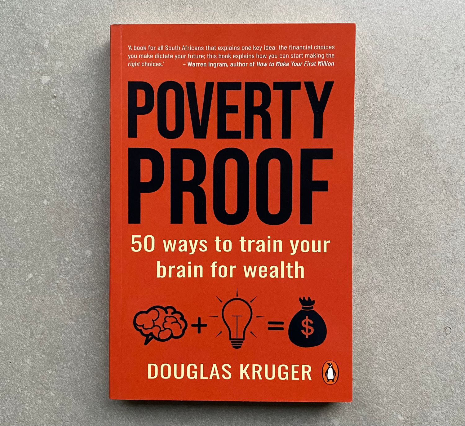 Poverty Proof: 50 Ways to Train Your Brain for Wealth - Douglas Kruger (Book)