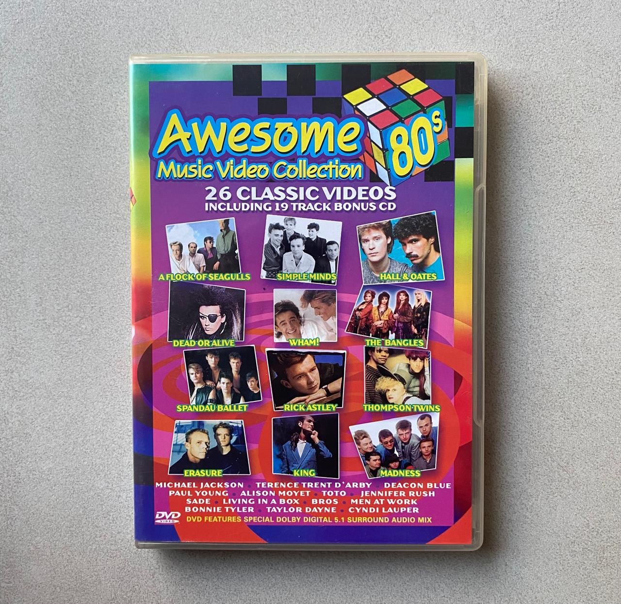 Awesome 80s Music Video Collection – 26 Classic Videos (DVD)