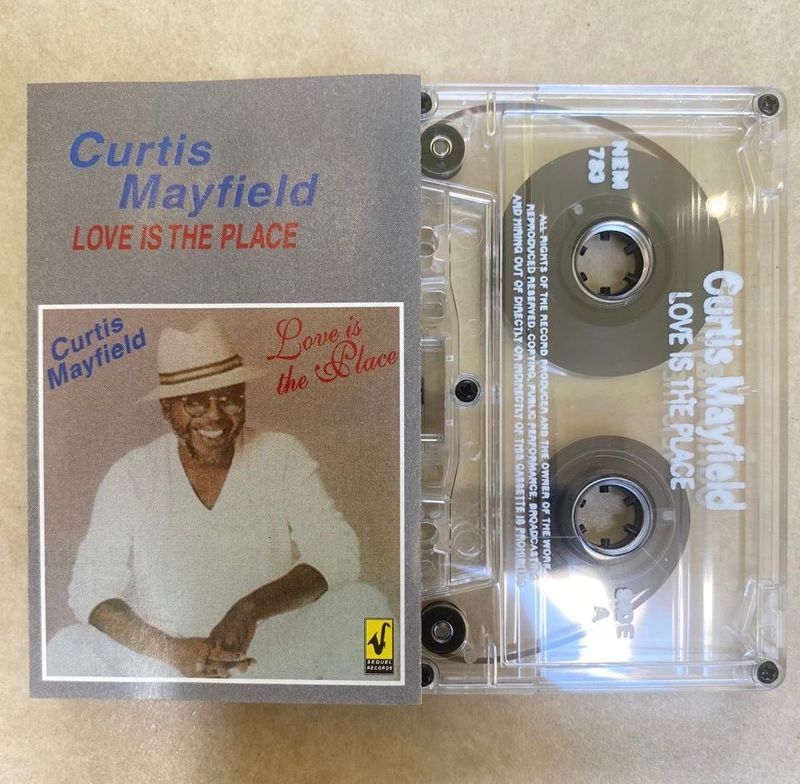 Curtis Mayfield – Love Is The Place (Cassette)