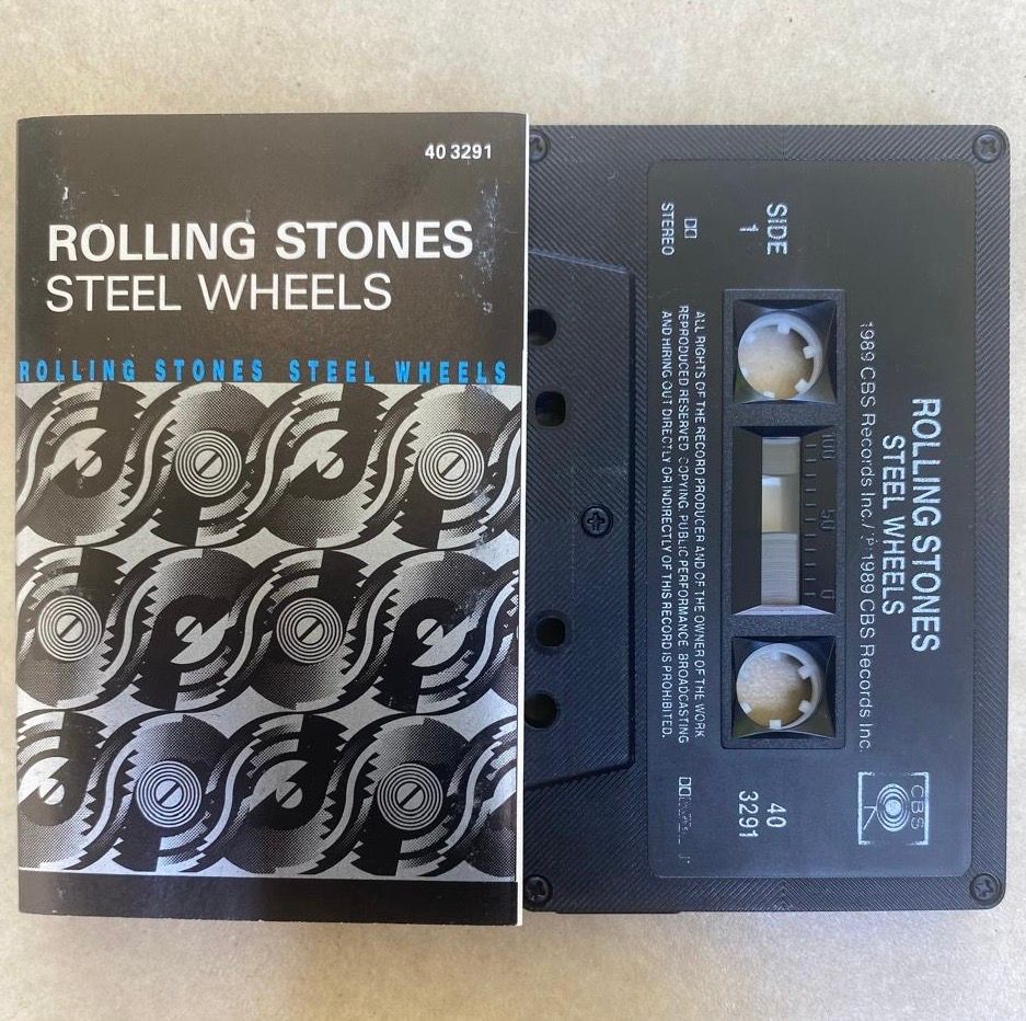 The Rolling Stones – Steel Wheels (Cassette)