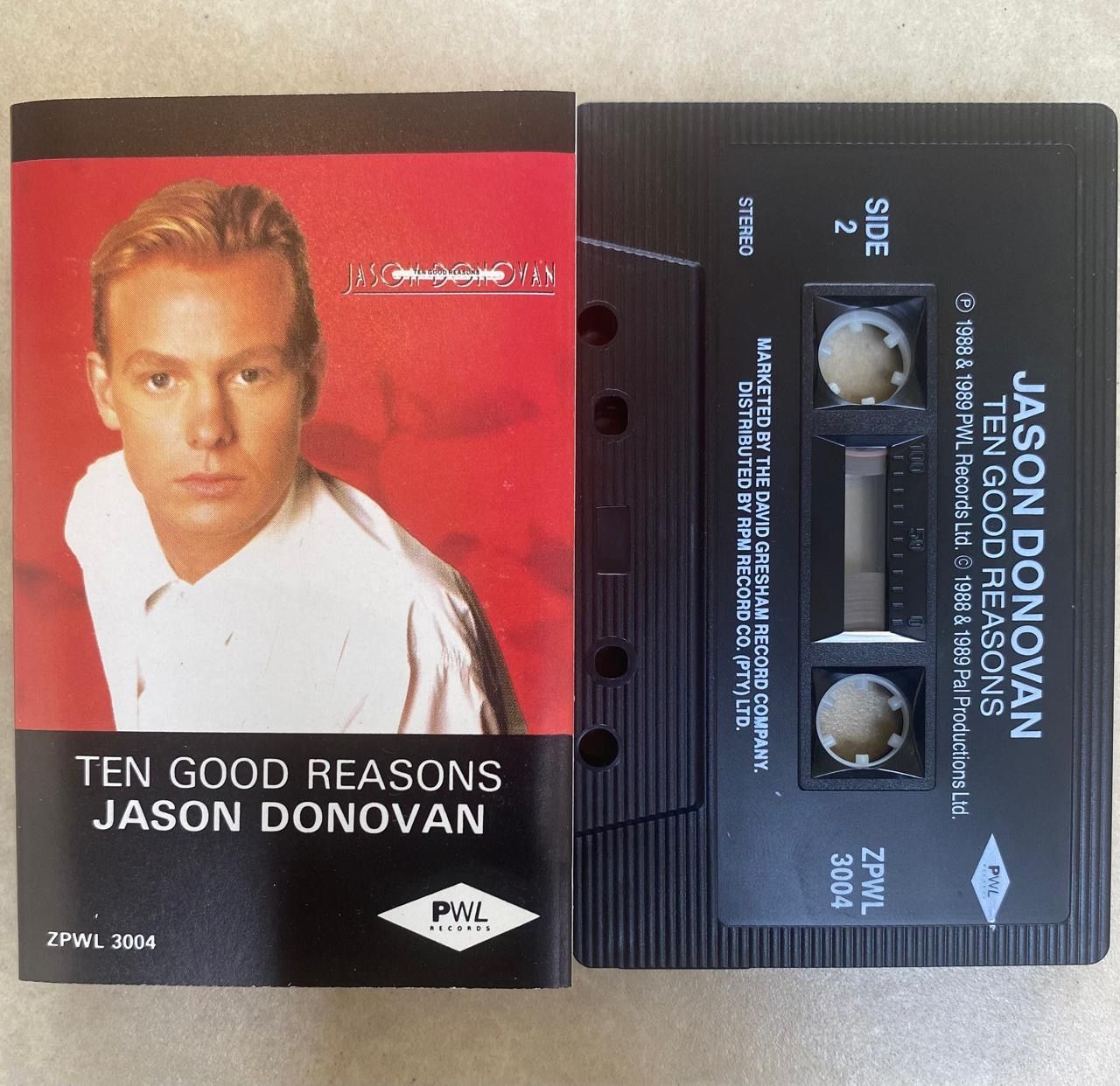 Jason Donovan – Ten Good Reasons (Cassette)