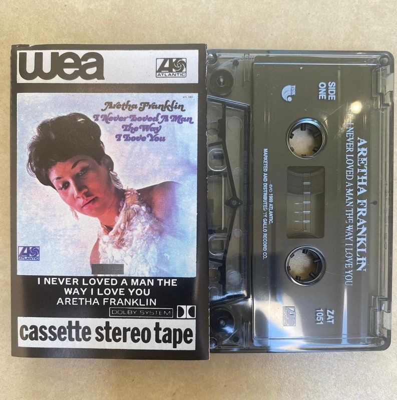 Aretha Franklin – I Never Loved a Man the Way I Love You (Cassette)
