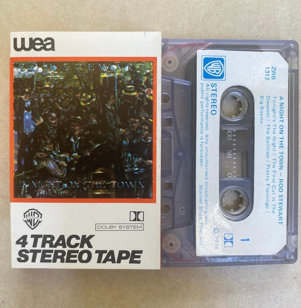 Rod Stewart – A Night on the Town (Cassette)