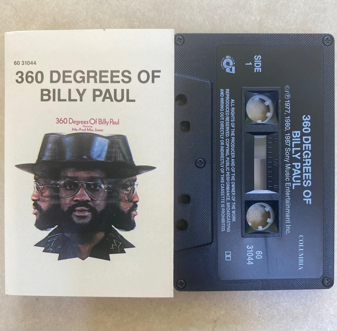 Billy Paul – 360 Degrees of Billy Paul (Cassette)